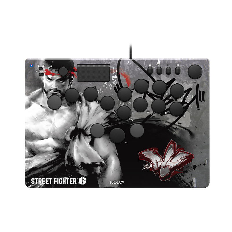 Street Fighter 6 NOLVA Mechanical All-Button Arcade Controller for PS5 / Windows [Ryu] image 1