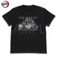 Anime Demon Slayer: Kimetsu No Yaiba - Akaza Why Don't You Become A Demon? T-shirt (Black | Size L) thumbnail 1