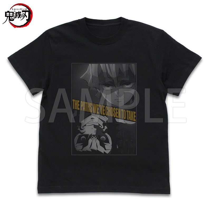 Anime Demon Slayer: Kimetsu No Yaiba - Zenitsu And Kaigaku T-shirt (Black | Size L) image 1
