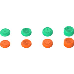 CYBER・Analog Stick Cover Set of 8 for Nintendo Switch 2 [Emerald & Orange]