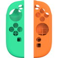CYBER・Silicone Grip Cover for Nintendo Switch 2 [Emerald & Orange] thumbnail 3