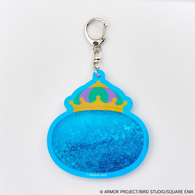 Dragon Quest Smile Slime Lame De Kirakira! Key Chain King Slime image 2