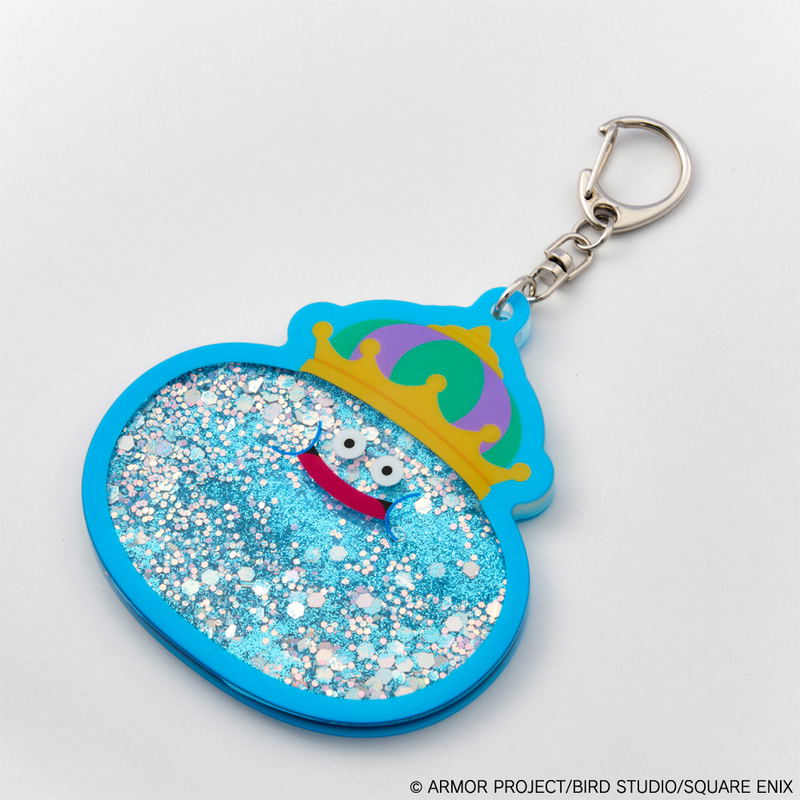Dragon Quest Smile Slime Lame De Kirakira! Key Chain King Slime image 3
