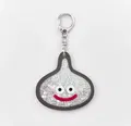 Dragon Quest Smile Slime Lame De Kirakira! Key Chain Metal Slime thumbnail 1