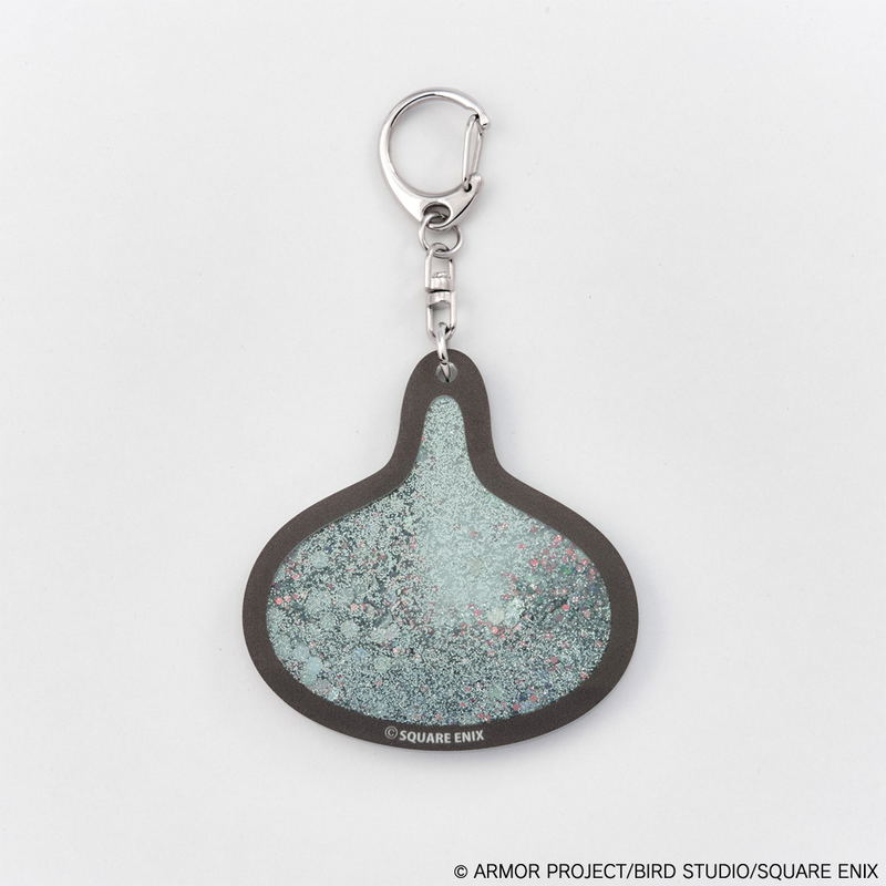 Dragon Quest Smile Slime Lame De Kirakira! Key Chain Metal Slime image 2