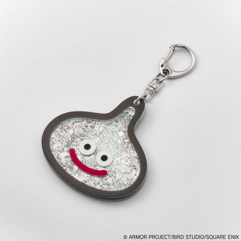 Dragon Quest Smile Slime Lame De Kirakira! Key Chain Metal Slime image 3