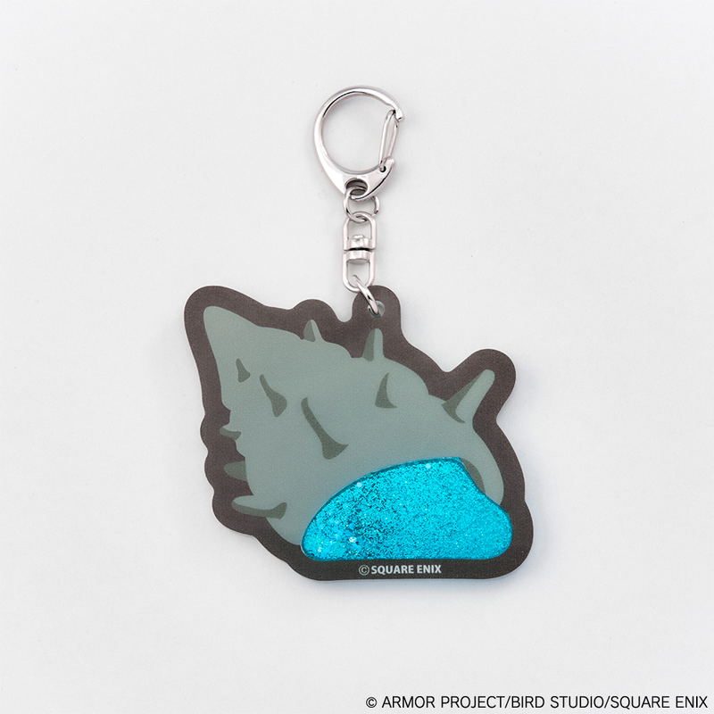Dragon Quest Smile Slime Lame De Kirakira! Key Chain Seaslime image 2