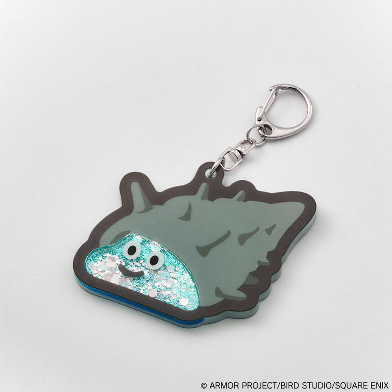 Dragon Quest Smile Slime Lame De Kirakira! Key Chain Seaslime image 3