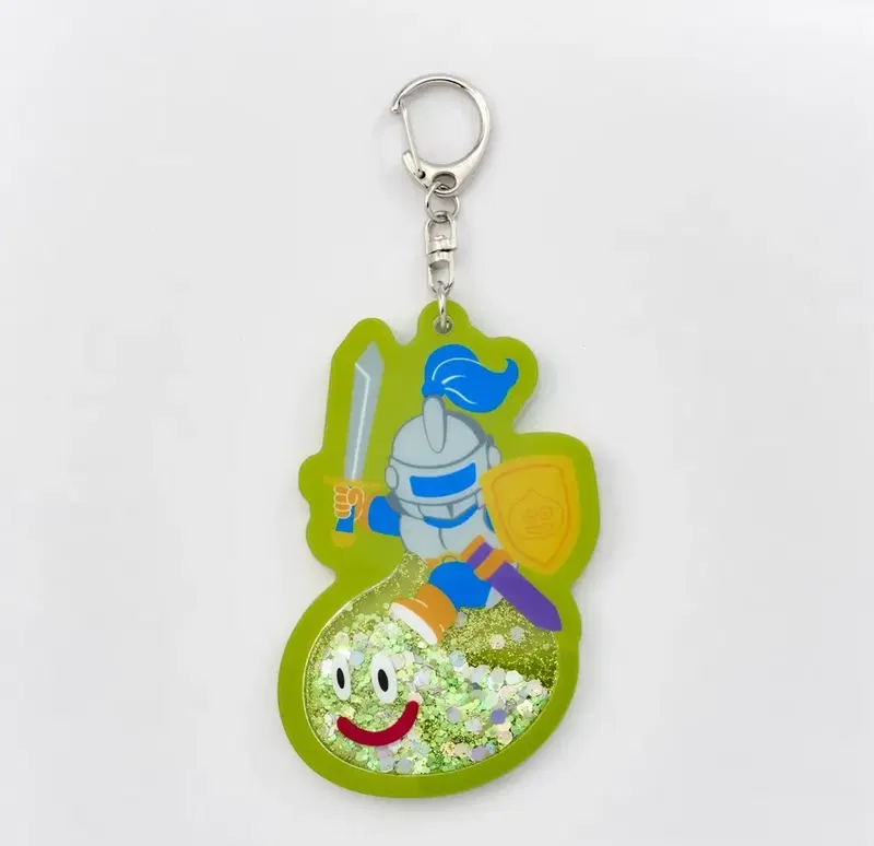 Dragon Quest Smile Slime Lame De Kirakira! Key Chain Slime Knight image 1