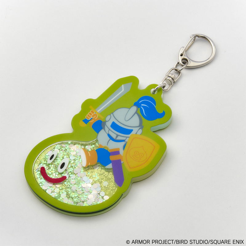 Dragon Quest Smile Slime Lame De Kirakira! Key Chain Slime Knight image 3