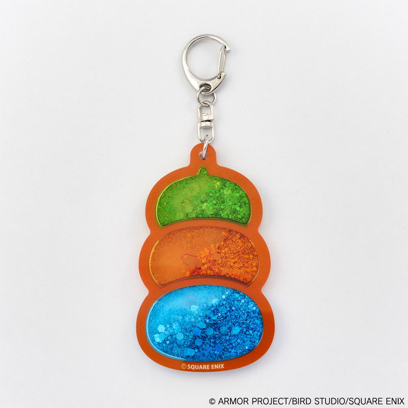 Dragon Quest Smile Slime Lame De Kirakira! Key Chain Slime Stack image 2