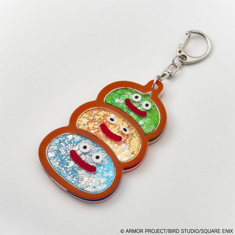 Dragon Quest Smile Slime Lame De Kirakira! Key Chain Slime Stack image 3