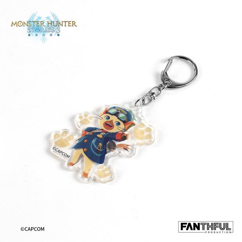 Fanthful Monster Hunter Stories 3 FP003MHS32026 Acrylic Keychain Rudy image 3