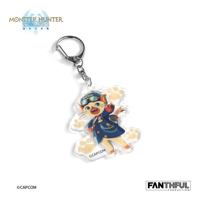 Fanthful Monster Hunter Stories 3 FP003MHS32026 Acrylic Keychain Rudy image 4