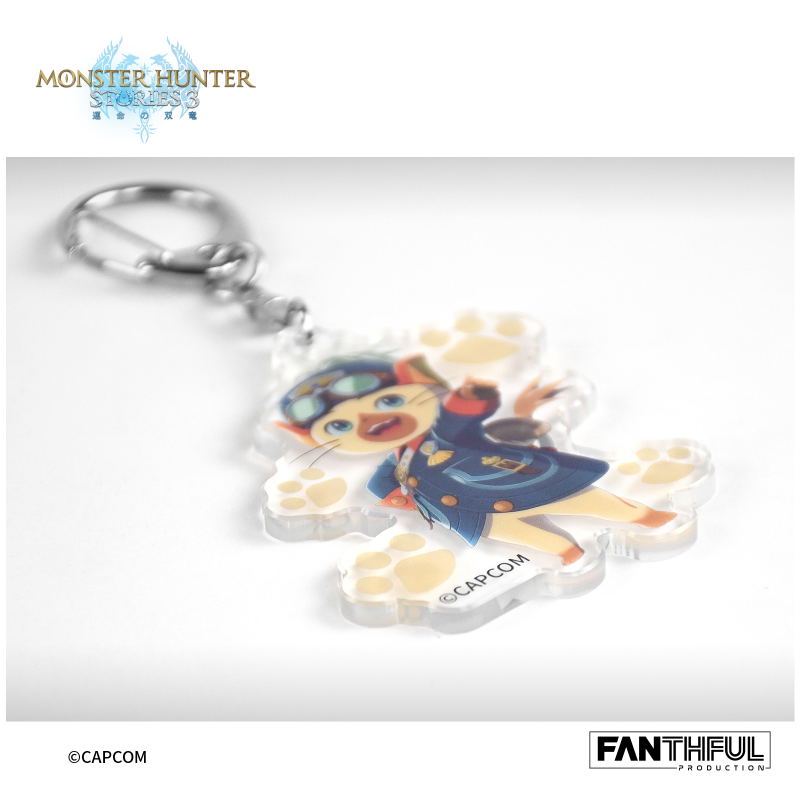 Fanthful Monster Hunter Stories 3 FP003MHS32026 Acrylic Keychain Rudy image 5