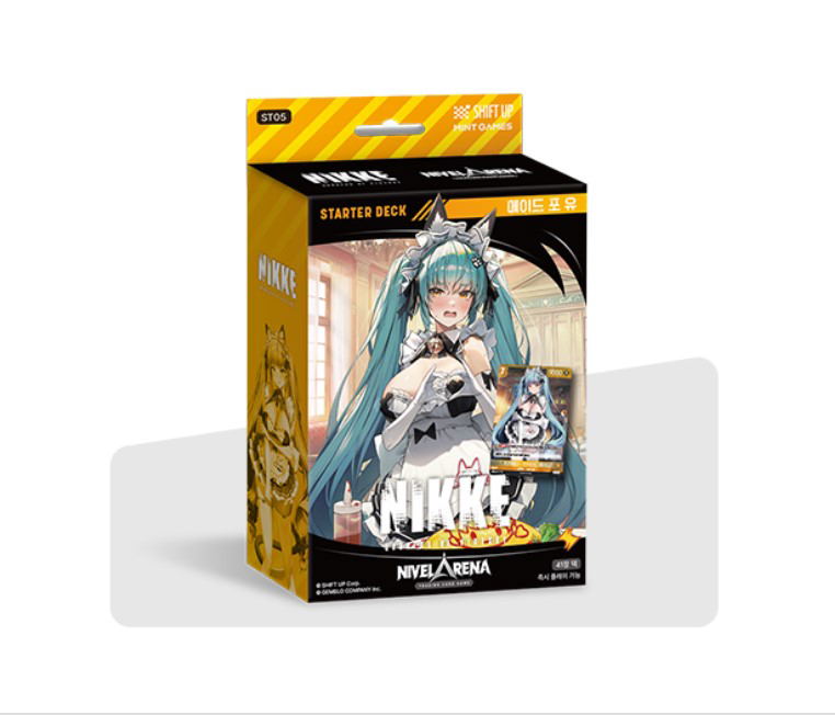 Goddess Of Victory: Nikke x Nivel Arena Starter Deck ST05 Maid For You (Korean Version) image 1