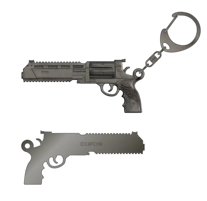 Resident Evil Requiem Metal Key Chain Requiem image 1