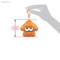 Splatoon 3 Plush Mascot Squid (Orange) thumbnail 4