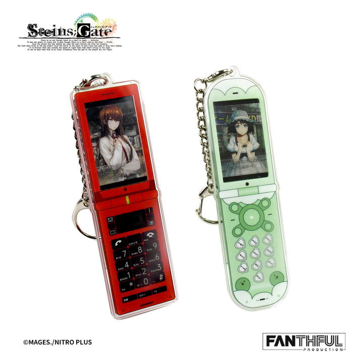 Steins;Gate Cellphone-shaped Acrylic Keychain Kurisu Makise image 5