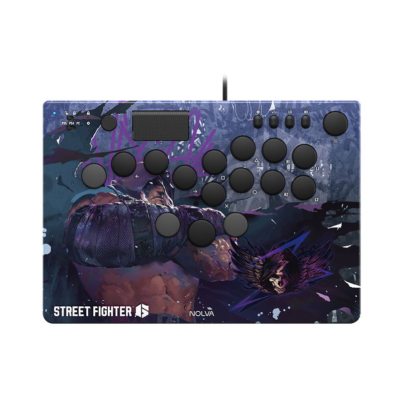 Street Fighter 6 NOLVA Mechanical All-Button Arcade Controller for PS5 / Windows [Vega] image 1