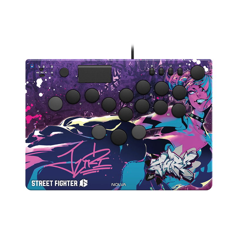 Street Fighter 6 NOLVA Mechanical All-Button Arcade Controller for PS5 / Windows [Juri] image 1