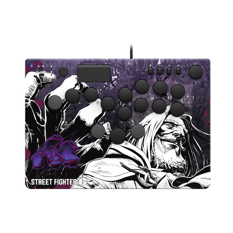 Street Fighter 6 NOLVA Mechanical All-Button Arcade Controller for PS5 / Windows [JP] image 1