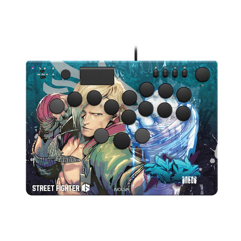 Street Fighter 6 NOLVA Mechanical All-Button Arcade Controller for PS5/Windows (ED) image 1