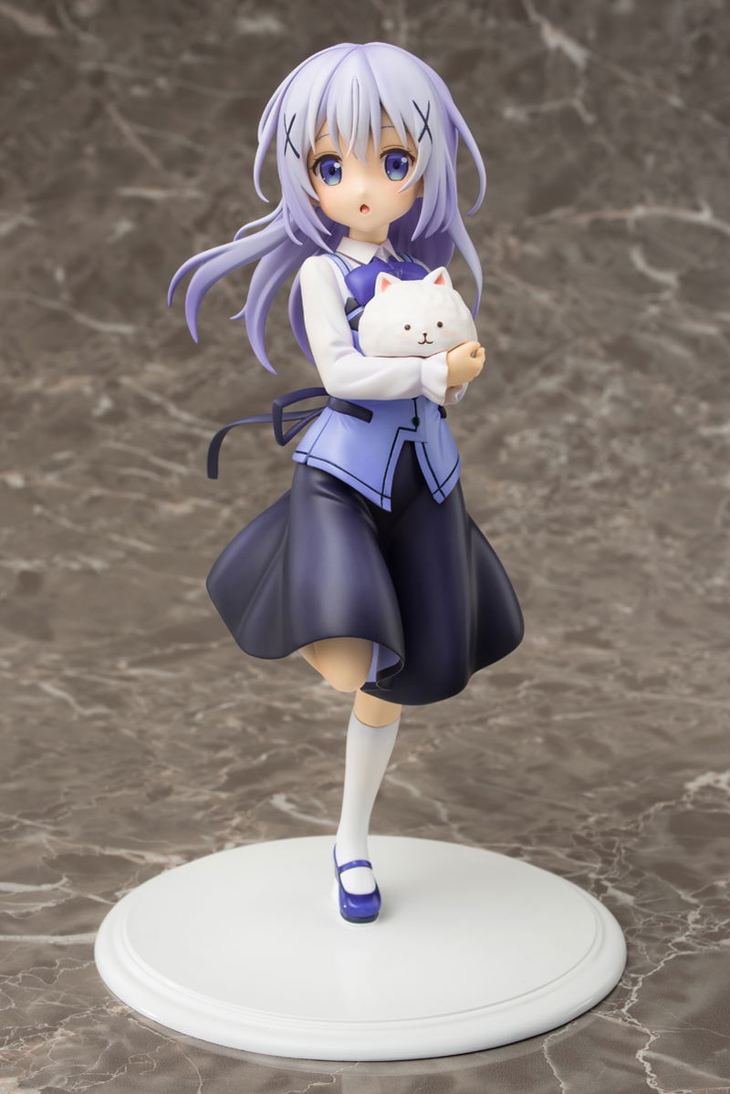Is the Order a Rabbit?? 1/7 Scale Pre-Painted Figure: Chino (Cafe Style) (Re-run) image 2
