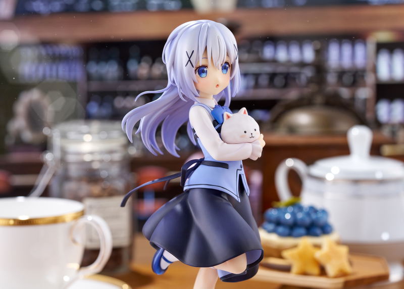 Is the Order a Rabbit?? 1/7 Scale Pre-Painted Figure: Chino (Cafe Style) (Re-run) image 12