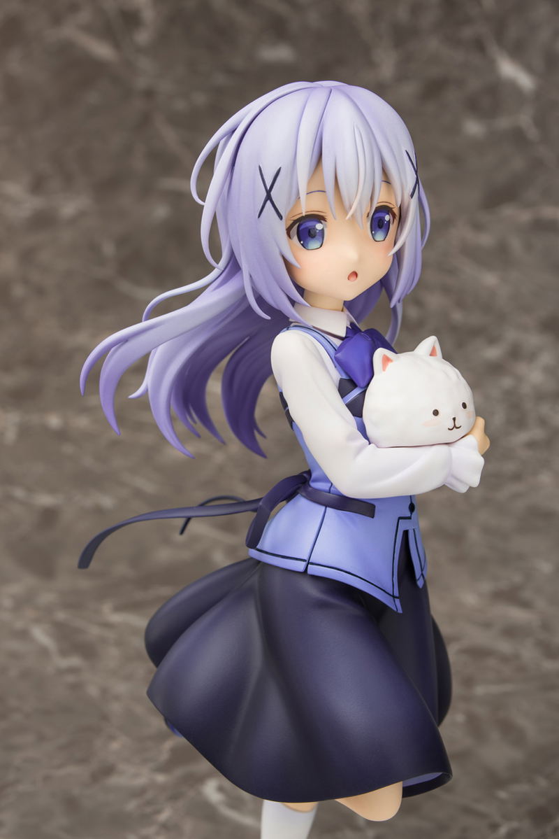 Is the Order a Rabbit?? 1/7 Scale Pre-Painted Figure: Chino (Cafe Style) (Re-run) image 4