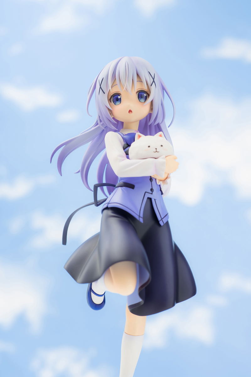 Is the Order a Rabbit?? 1/7 Scale Pre-Painted Figure: Chino (Cafe Style) (Re-run) image 5