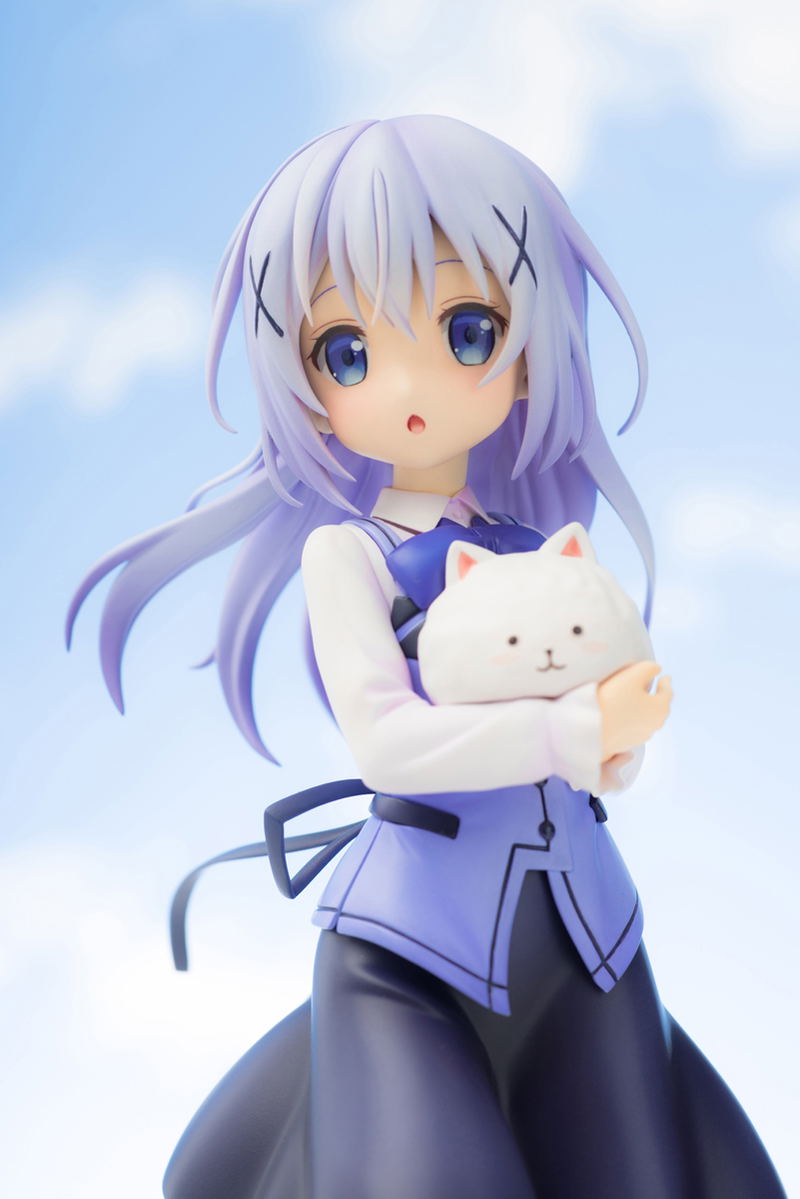 Is the Order a Rabbit?? 1/7 Scale Pre-Painted Figure: Chino (Cafe Style) (Re-run) image 6