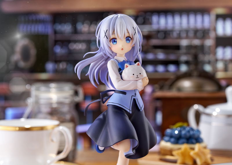 Is the Order a Rabbit?? 1/7 Scale Pre-Painted Figure: Chino (Cafe Style) (Re-run) image 8