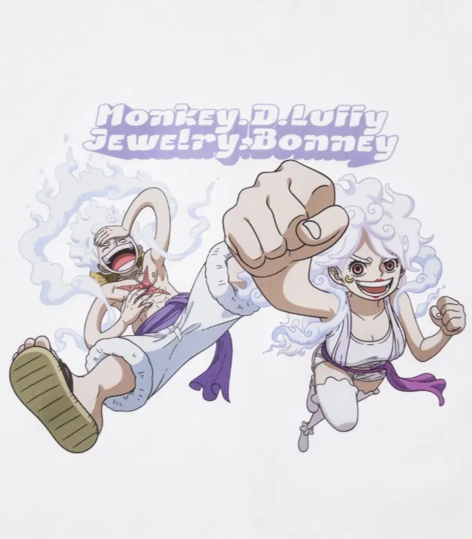 UT One Piece Graphic T-Shirt (White | Size S) image 3