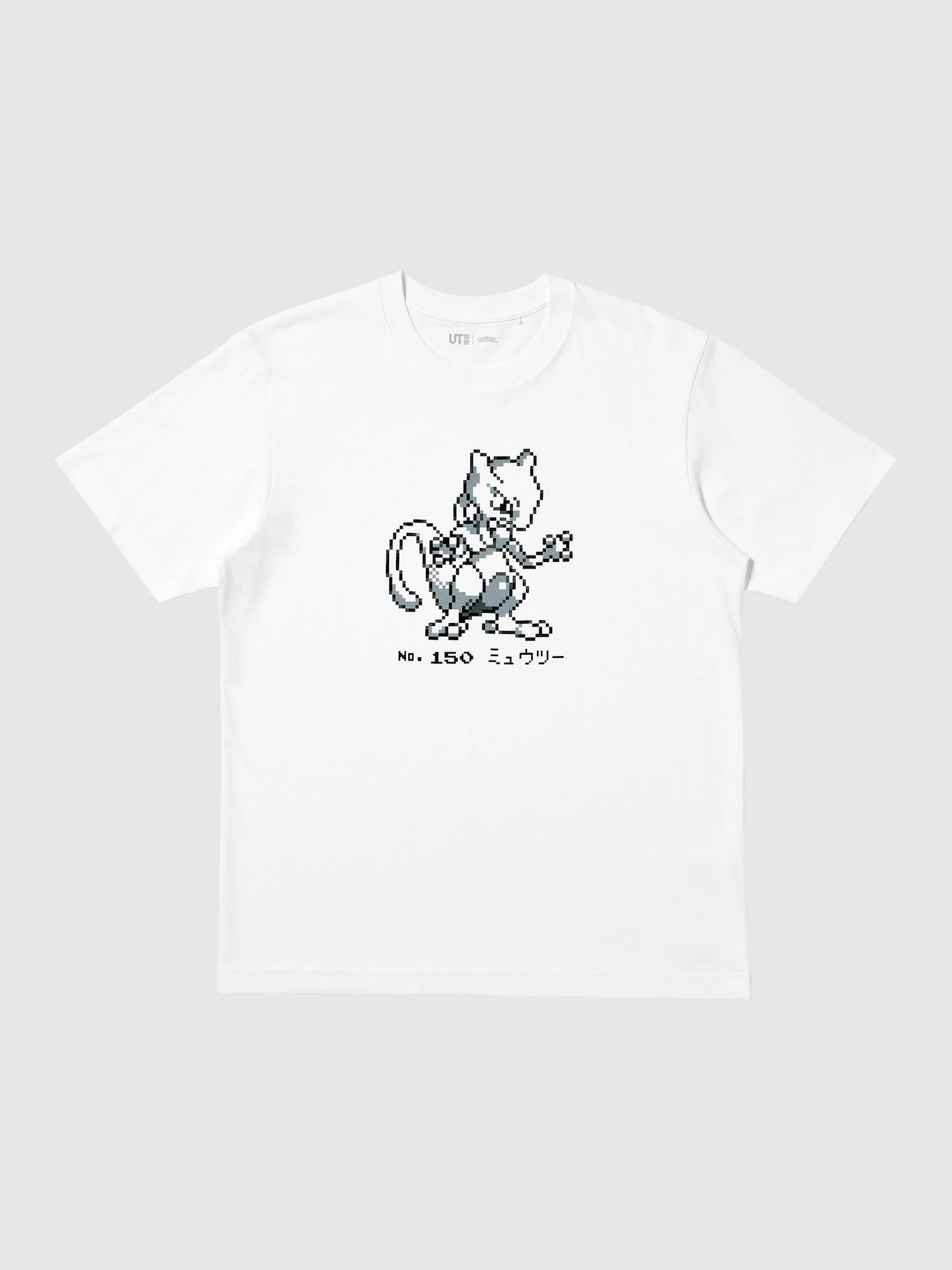 UT Pokémon Mewtwo Graphic T-Shirt (White | Size XL)