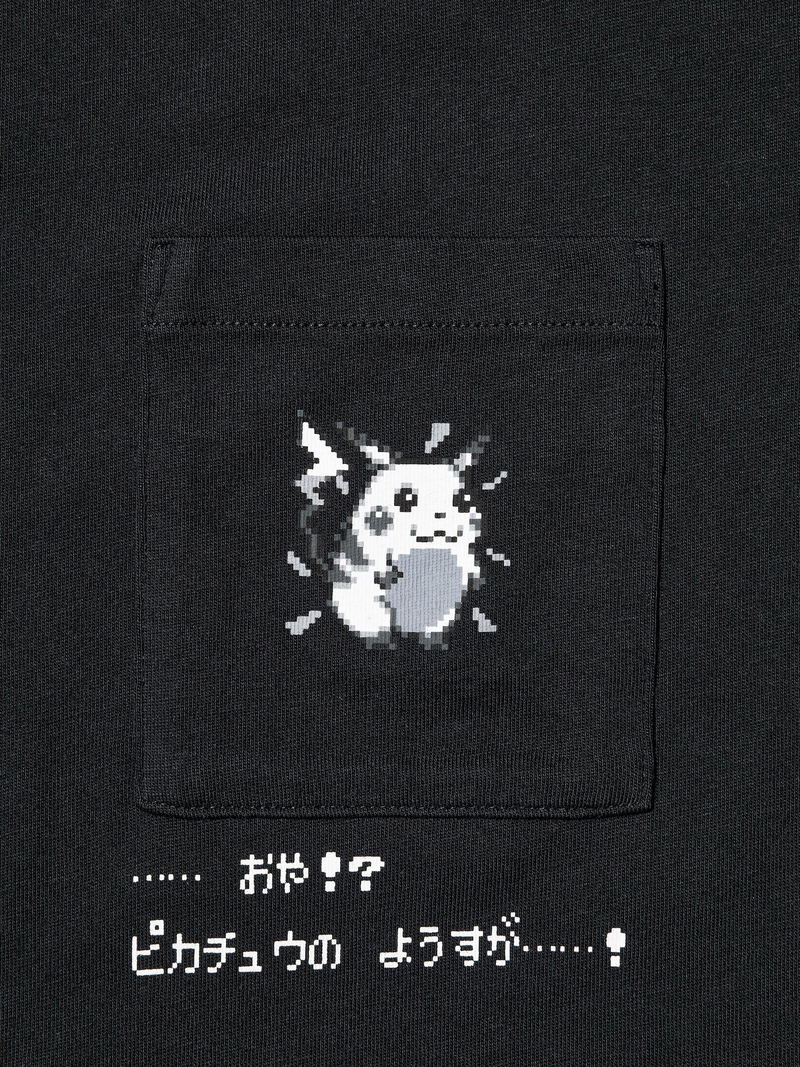 UT Pokémon Pikachu Graphic T-Shirt (Black | Size L) image 3