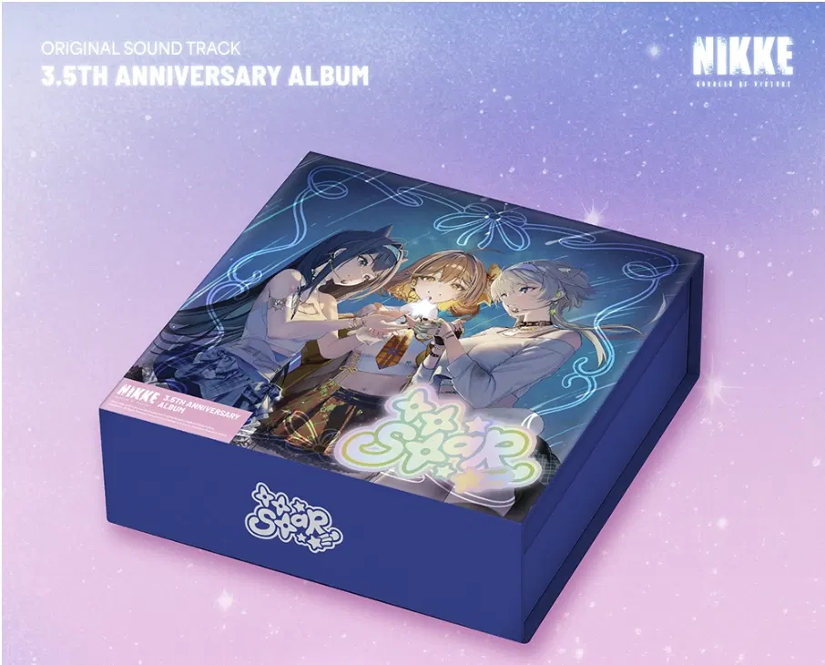 NIKKE 3.5周年 Anniversary Album BE MY STAR Goddess Of Victory NIKKE 3.5周年 Anniversary Album BE MY STAR Goddess Of Victory