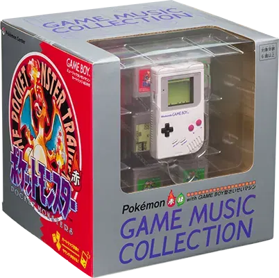 Pokemon Red & Green Game Music Collection with Game Boy-shaped