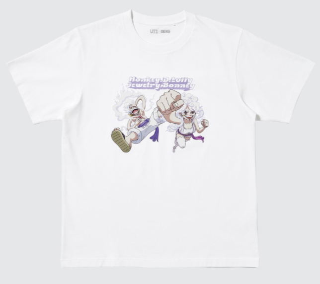 UT One Piece Graphic T-Shirt (White | Size L) image 1