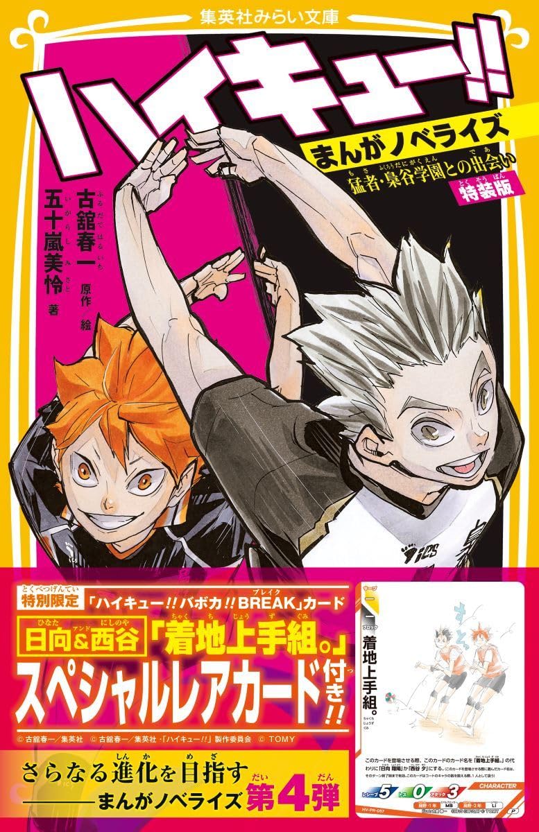 Haikyu!! Manga Novelization: Encounter With The Formidable Fukurodani Academy image 1