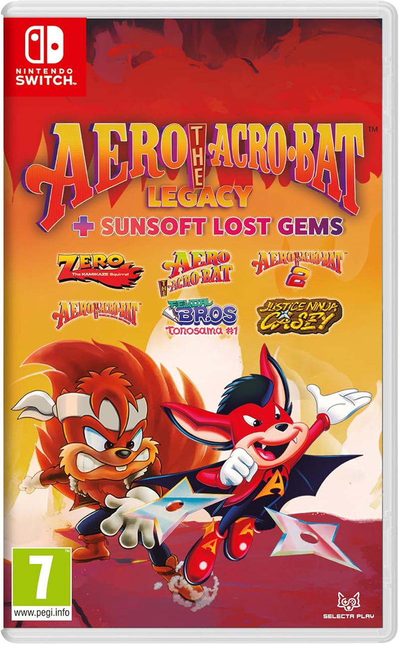 Aero The Acro-Bat Legacy + Sunsoft Lost Gems image 1