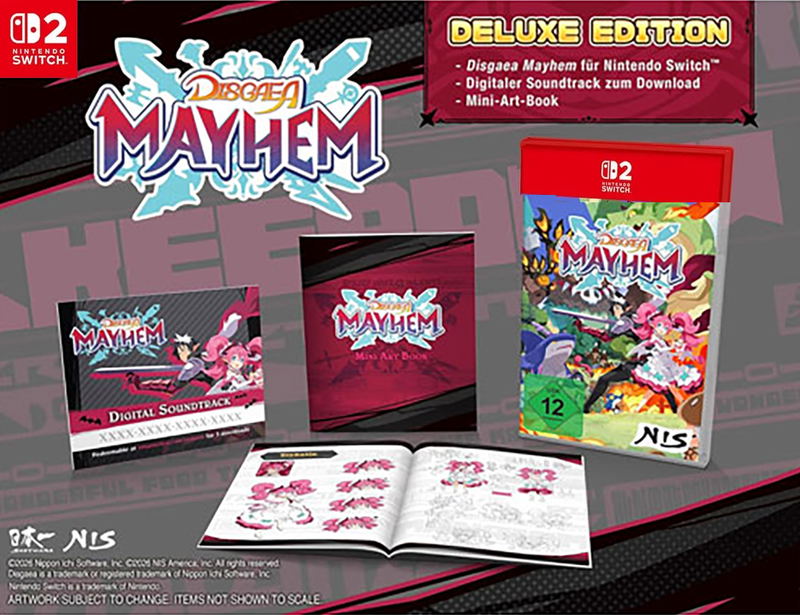 Disgaea Mayhem [Deluxe Edition] (German Cover) <span class="ext" style="background-color: #ff8c00; color: #FFFFFF;">Game Key Cart</span> image 1