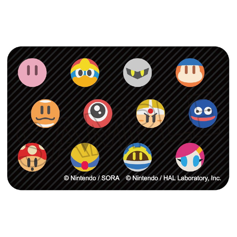 Kirby's Dream Land Kirby Air Riders Pukkuri Can Badge E Riders image 1