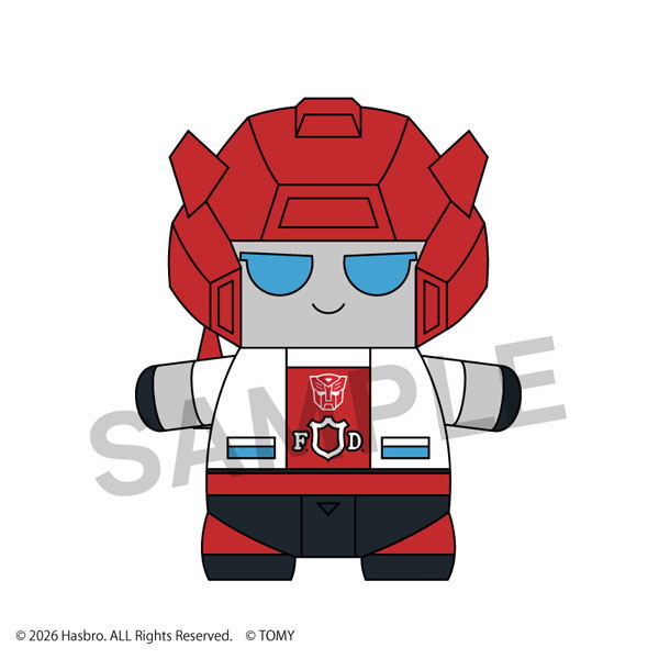 Mochibots Transformers Plush Red Alert image 2