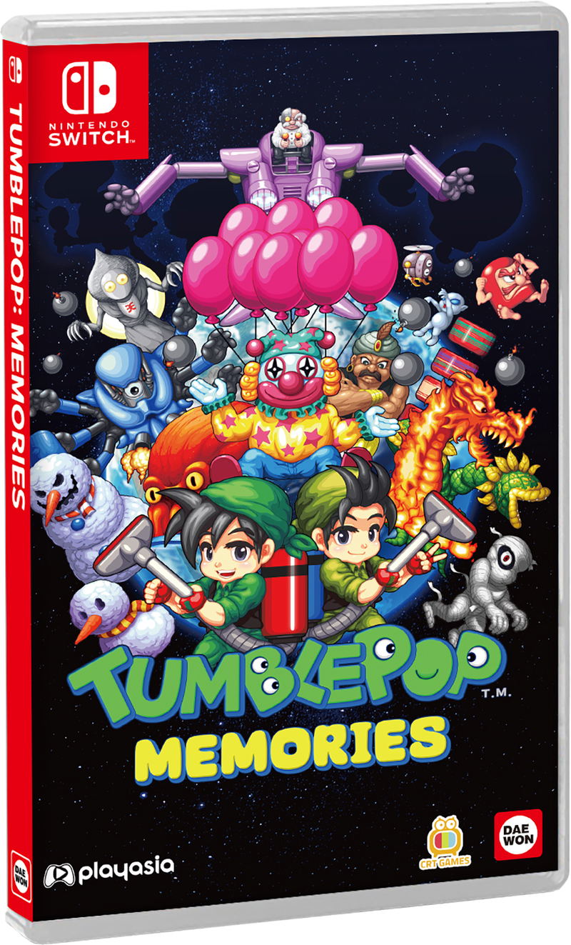 Tumblepop: Memories (Multi-Language) <span class="ext" style="background-color: #003082; color: #FFFFFF;">PLAY EXCLUSIVES</span> image 1