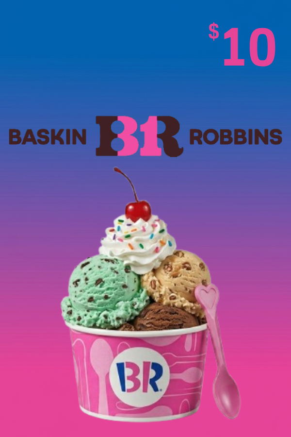 Baskin Robbins Tarjeta Regalo 10 USD | Cuenta de EE. UU.
Baskin Robbins Tarjeta Regalo $10
Baskin Robbins USD 10
Baskin Robbins EE. UU.
Baskin Robbins Tarjeta Regalo
Baskin-Robbins
Baskin Robbins <span class="ext ext_digital">digital</span> image 1