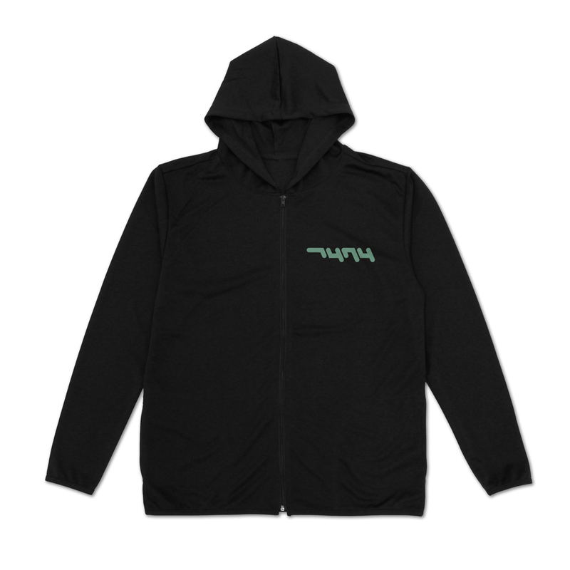 FLCL - Canti Thin Dry Hoodie (Black | Size XXL) image 2