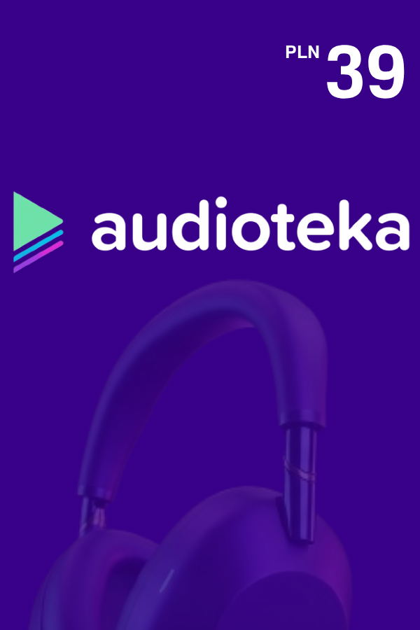 Audioteka Gift Card 39 PLN | Poland Account <span class="ext ext_digital">digital</span> image 1
