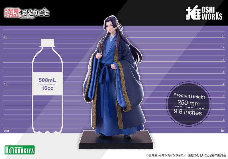 The Apothecary Diaries Pre-Painted Figure: Oshi Works Jinshi image 8