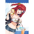 Dolphin Wave Original Illustration Pillow Cover Sakimiya Iruka / Coast Riding thumbnail 3